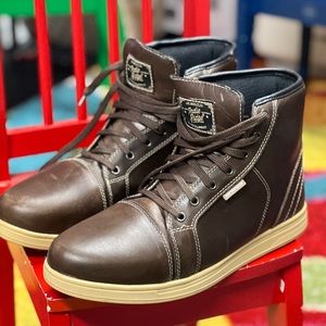 Men’s indie ridge casual motorcycle boots size 12